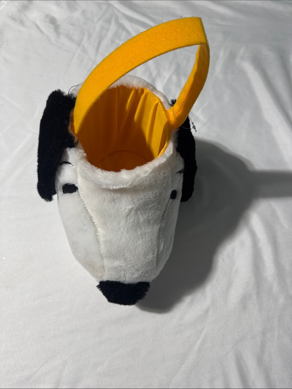 Snoopy Peanuts Halloween Easter Basket Plush Treat Bucket Holiday Decor